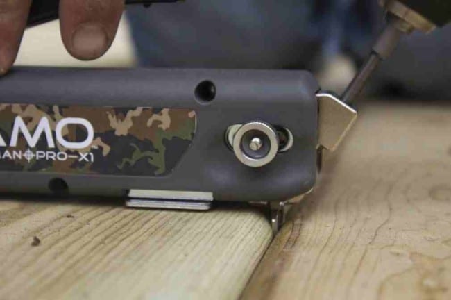 CAMO Marksman Pro X1 Hidden Deck Fastening System application