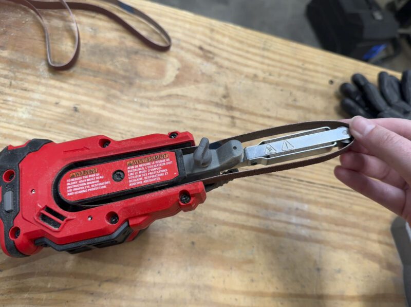 Craftsman PowerFile sandpaper