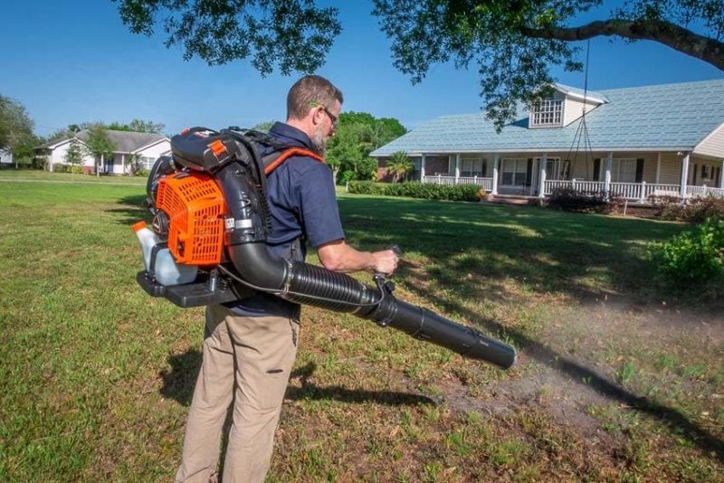 Most Powerful Backpack Leaf Blower
Echo PB-9010T backpack leaf blower