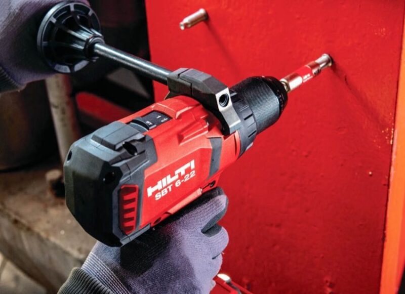 Hilti S-BT threaded stud installation