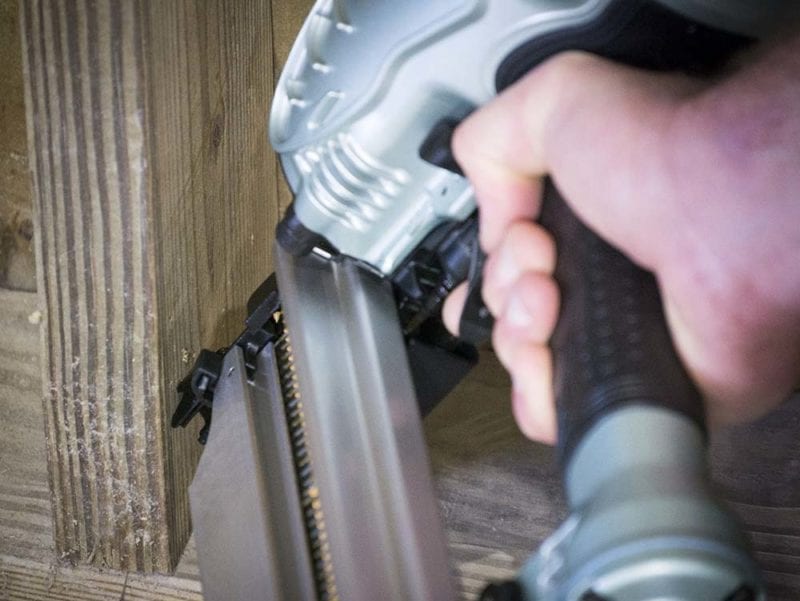 Metabo HPT NR90AES1 toe nailing