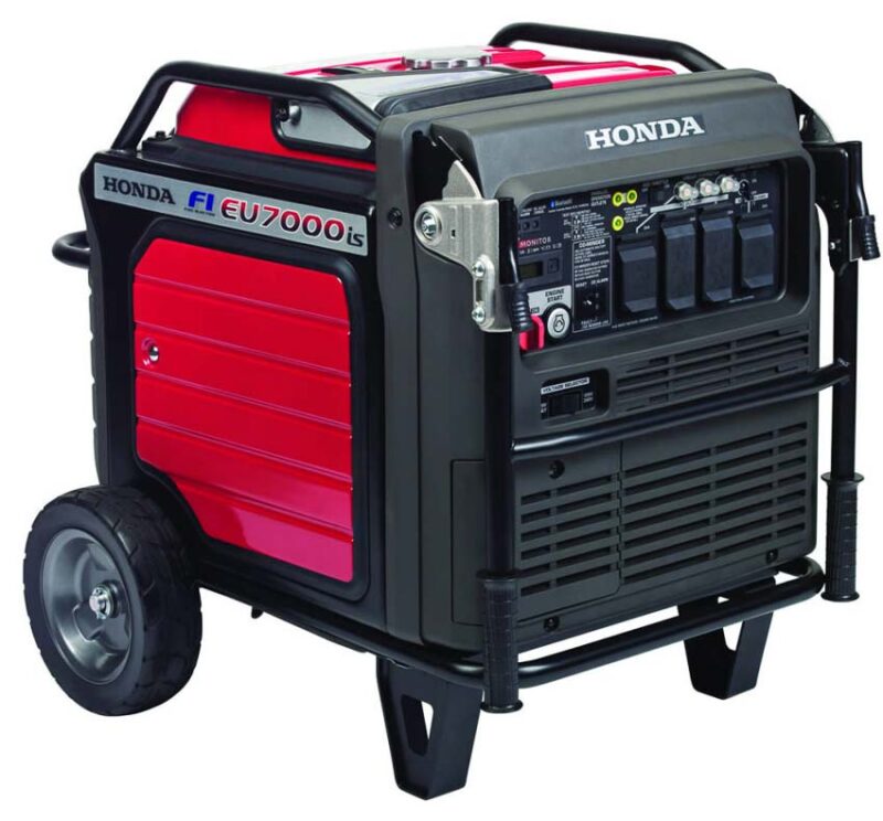 Honda Inverter 7000-Watt Standby Gasoline Generator with Transfer Switch
