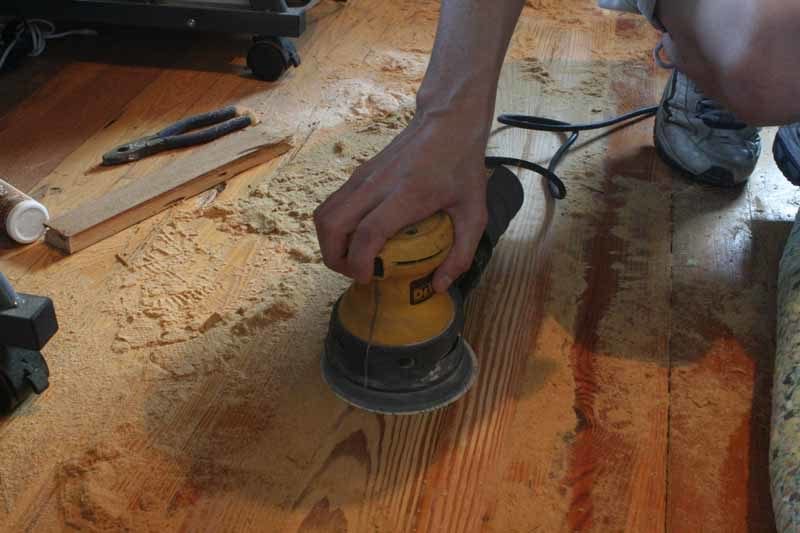 How to Repair and Replace 0.75-inch Wood Flooring process -7