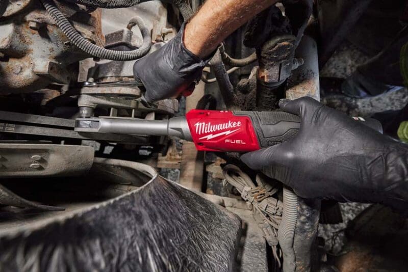 Best New Tools: Automotive and Metalworking
Milwaukee M12 Fuel Insider Extended Reach Box Ratchet