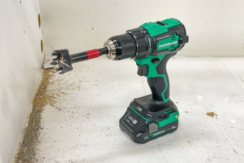 Best Lightweight and Compact Drill for Light to Medium-Duty Professional Use
Metabo HPT 18V Brushless Compact Drill Driver DS18VDEX (Hammer Drill DV18DEX)