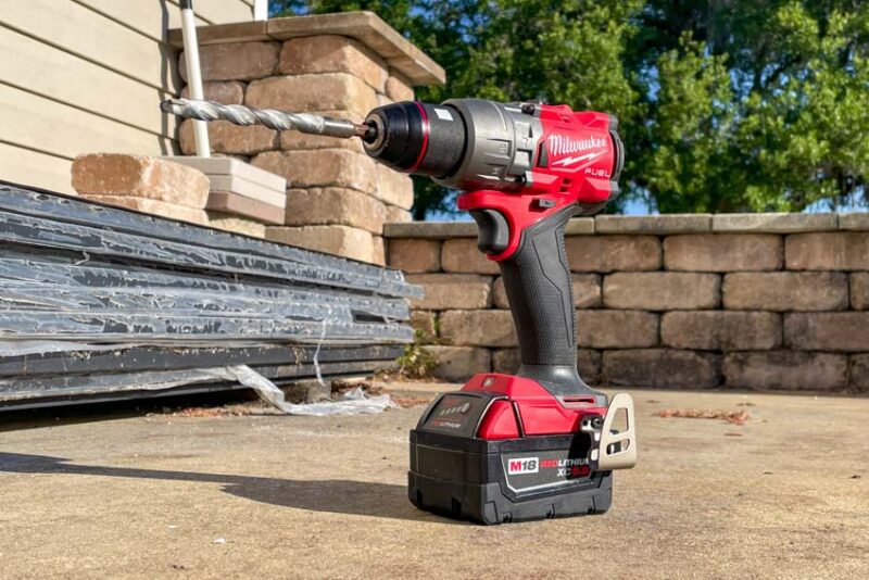 Best Lightweight Drill for Heavy-Duty Professional Use - Milwaukee M18 Fuel Gen 4 Hammer Drill