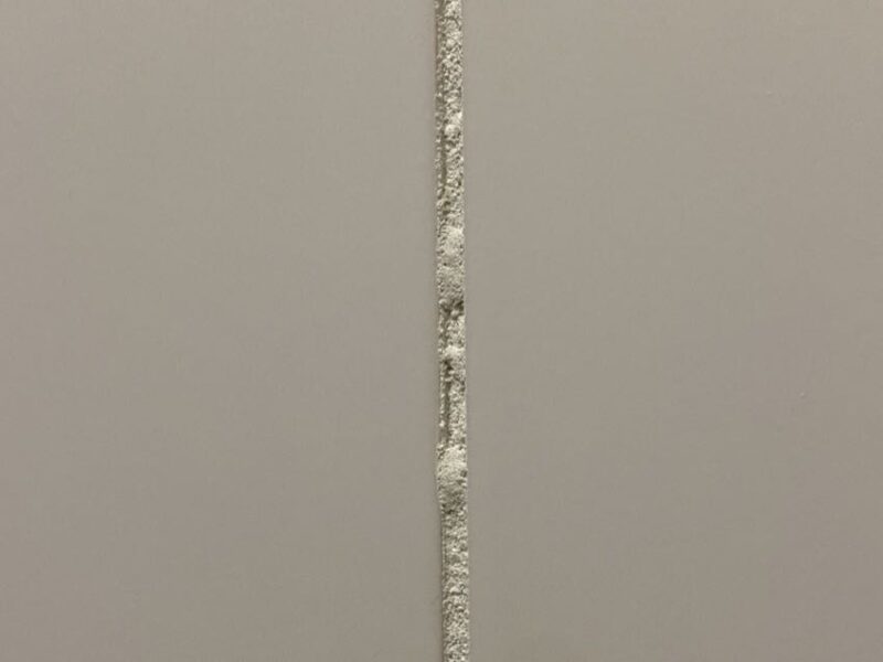 poor grout penetration