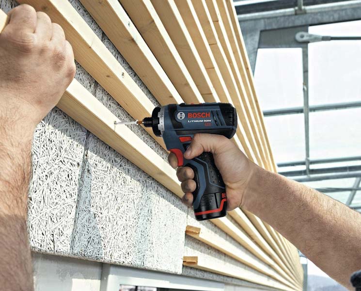 Best Heavy-Duty Electric Screwdriver
Bosch 12V Pocket Driver PS21-2A