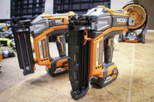 Ridgid Brushless finish nailers