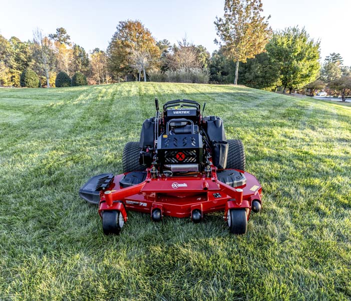 exmark vertex x-series stand-on mower